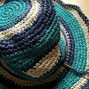 Lucky Brand Rattan Beach Hat